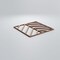 Ekena Millwork Small Genoa Decorative Fretwork Wood Wall Panels, Hickory, 11 3/8"W x 11 3/8"H x 3/8"T WALW12X12X0375GNAHI - alternate 5